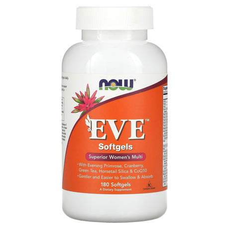 NOW Foods, EVE, Superior Women's Multi, 90 Softgels - Supply Center USA