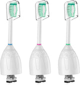 Toothbrush Heads for Philips Sonicare Replacement Brush Heads Medium Soft Dupont Bristles Electric Toothbrush Replacement Heads Fit E-Series Essence Xtreme Elite Advance and Cleancare, 4 Pack