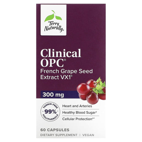 Terry Naturally, Clinical OPC, 150 mg, 60 Capsules - Supply Center USA