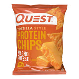 Quest Nutrition Tortilla Style Protein Chips Variety Pack, Chili Lime, Nacho Cheese, Loaded Taco, Low Carb, High Protein, Gluten Free, 1.1 Oz (Pack of 12)