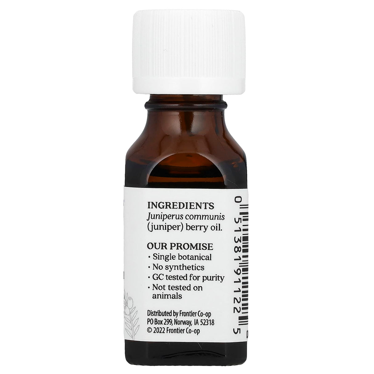 Aura Cacia, 100% Pure Essential Oil, Juniper Berry, .5 fl oz (15 ml)