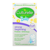 Culturelle, Baby Probiotic + DHA Drops, 0-24 Months, .57 fl oz (17 ml) - Supply Center USA