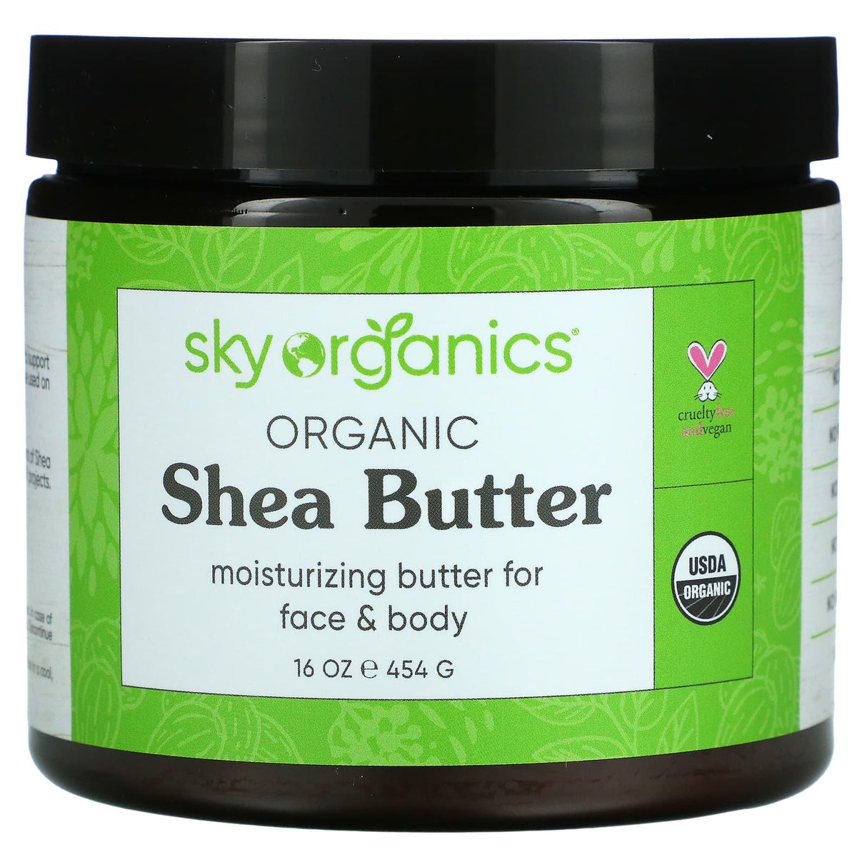 Sky Organics, Organic Shea Butter, 16 oz (454 g) - Supply Center USA