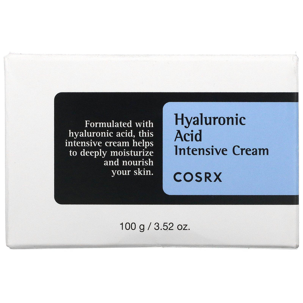 Cosrx, Hyaluronic Acid Intensive Cream, 3.52 oz (100 g) - Supply Center USA