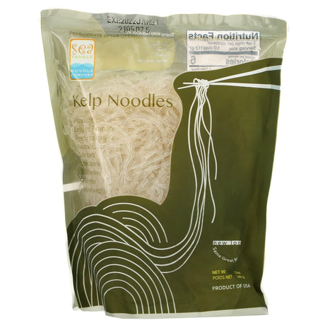 Sea Tangle Noodle Company, Kelp Noodles, 12 oz (340 g) - Supply Center USA