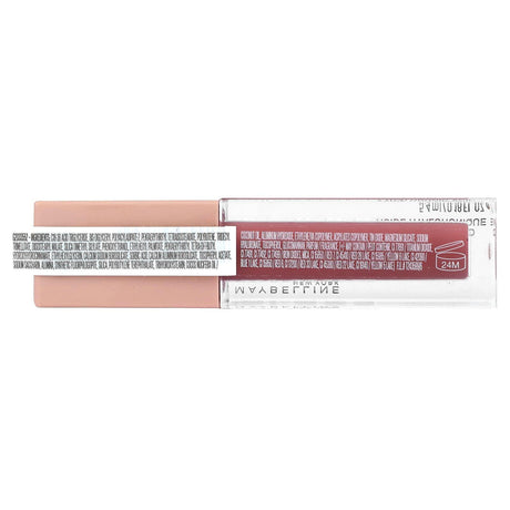 Maybelline, Lifter Gloss + Hyaluronic Acid, 005 Petal, 0.18 fl oz (5.4 ml) - Supply Center USA