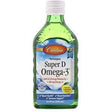 Carlson Labs, Norwegian, Super D Omega-3, Natural Lemon Flavor, 8.4 fl oz (250 ml) - Supply Center USA