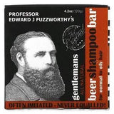 Professor Fuzzworthy's, Gentlemans Beer Shampoo Bar, For Normal to Oil Hair, Unscented, 4.2 oz (120 g) - Supply Center USA