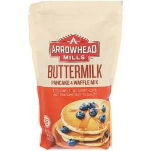 Arrowhead Mills, Buttermilk, Pancake & Waffle Mix, 1.6 lbs (737 g) - HealthCentralUSA