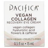 Pacifica, Vegan Collagen, Recovery Eye Cream, 0.5 fl oz (15 ml) - Supply Center USA