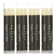 Beauty By Earth, Original Beeswax Lip Balm, Unflavored, 4 Tubes, 0.15 oz Each - Supply Center USA