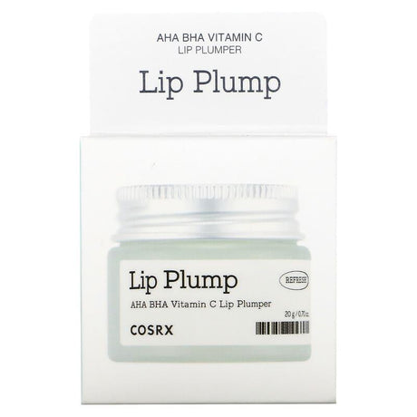 CosRx, Lip Plump, AHA BHA Vitamin C Lip Plumper, 0.7 oz (20 g) - Supply Center USA