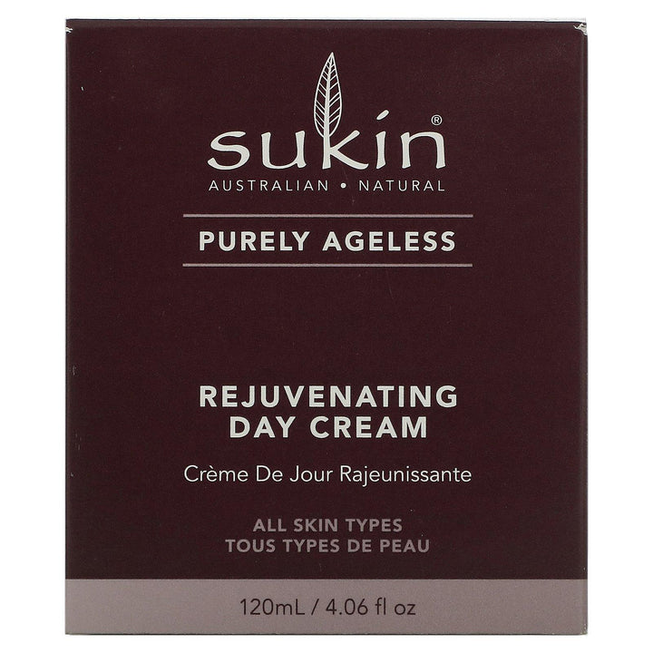 Sukin, Purely Ageless, Rejuvenating Day Cream, 4.06 fl oz (120 ml) - HealthCentralUSA