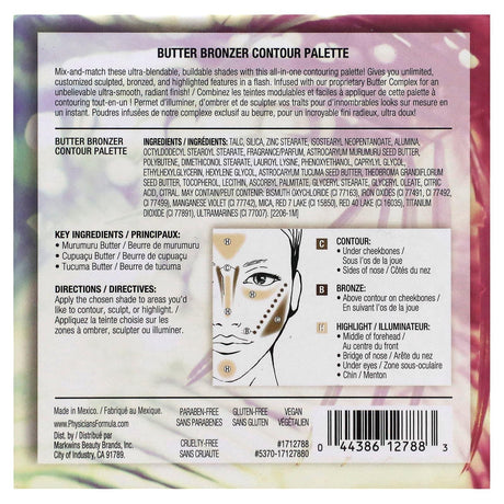 Physicians Formula, Butter Bronzer Contour Palette, 0.48 oz (13.6 g) - Supply Center USA