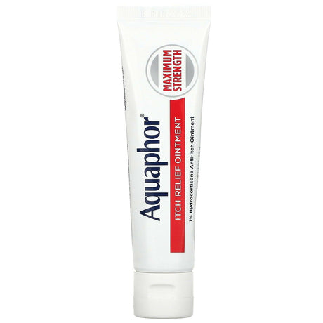 Aquaphor, Itch Relief Ointment, Maximum Strength, Fragrance Free, 2 oz (56 g) - Supply Center USA