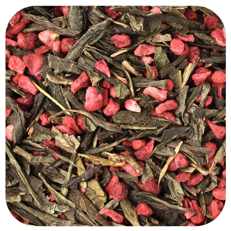 Frontier Co-op, Organic Green Tea, Raspberry, 16 oz (453 g) - Supply Center USA