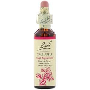 Bach, Original Flower Remedies, Crab Apple, 0.7 fl oz (20 ml) - HealthCentralUSA