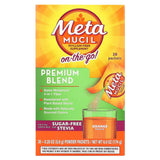 Metamucil, On-The-Go, Premium Blend, Sugar-Free with Stevia, Orange, 30 Powder Packets, 0.2 oz (5.8 g) Each - Supply Center USA