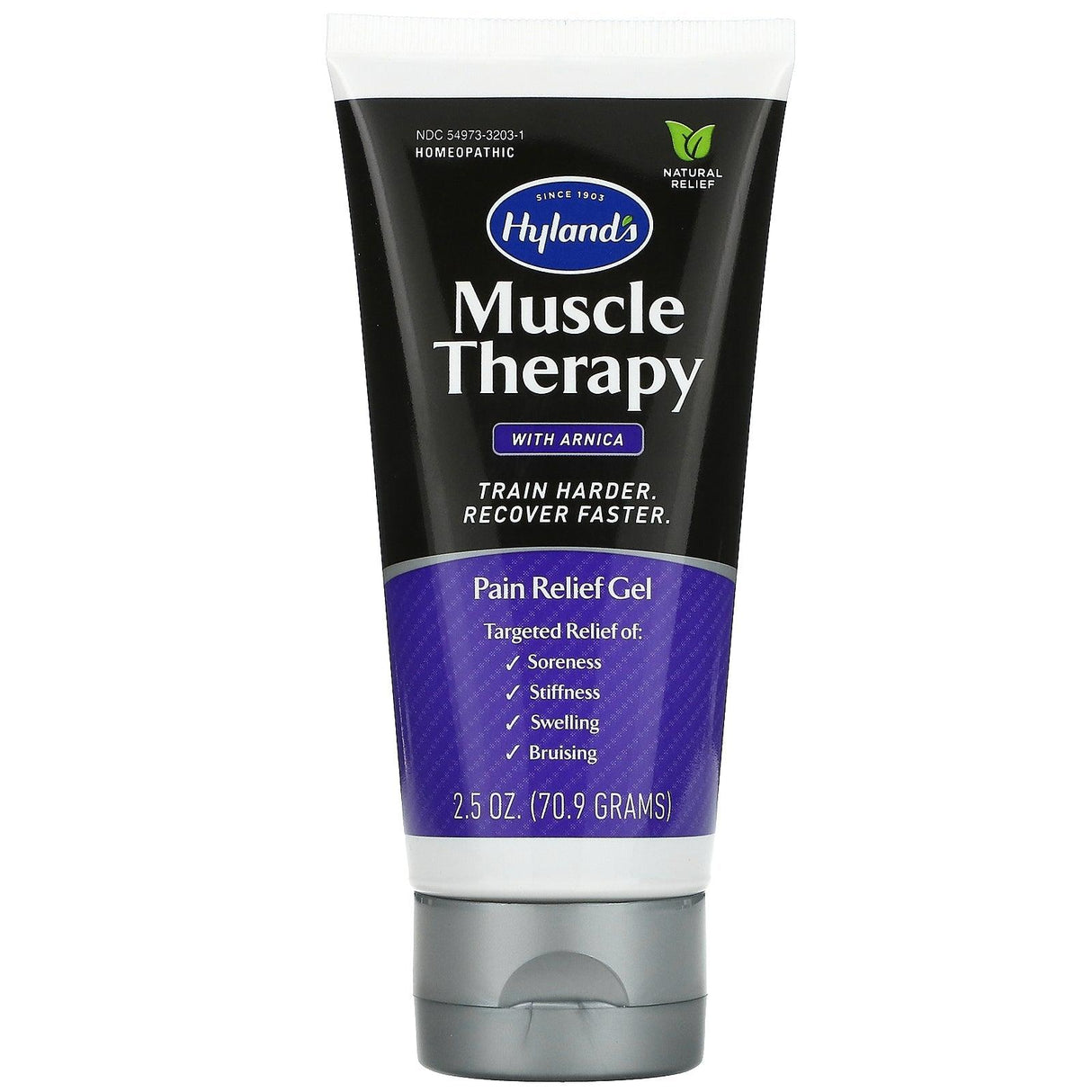 Hyland's Naturals, Muscle Therapy with Arnica, Pain Relief Gel, 2.5 oz (70.9 g) - Supply Center USA