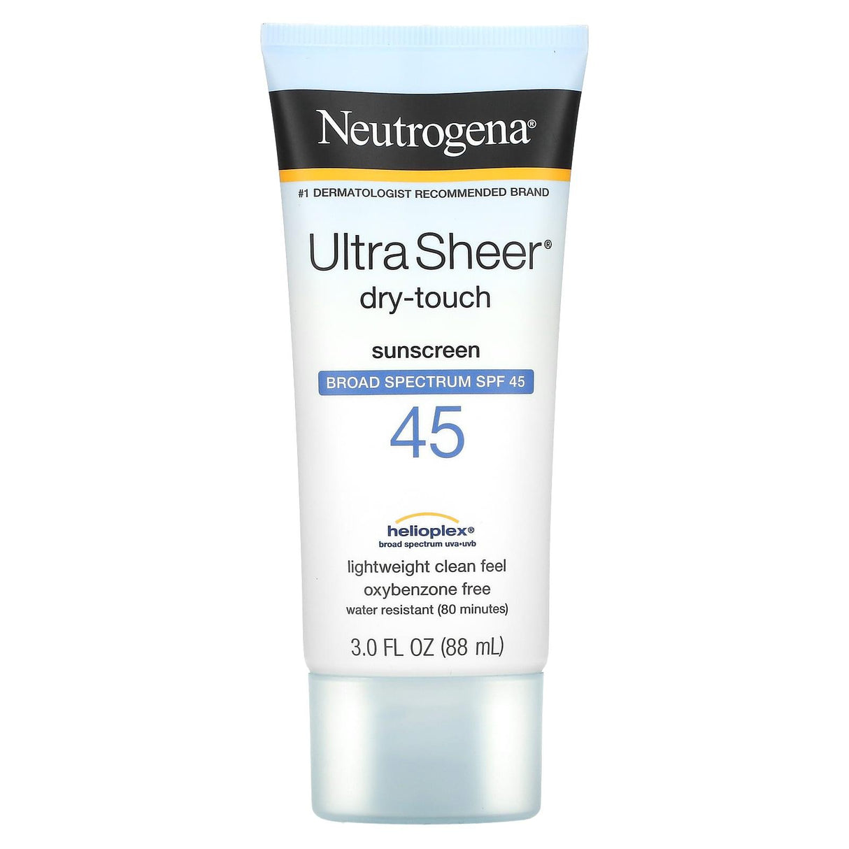 Neutrogena, Ultra Sheer Dry Touch Sunscreen, SPF 55, 3 fl oz (88 ml) - Supply Center USA