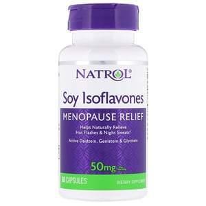 Natrol, Soy Isoflavones, 50 mg , 60 Capsules - Supply Center USA