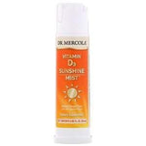 Dr. Mercola, Vitamin D3 Sunshine Mist, Natural Orange Flavor, 0.85 fl oz (25 ml) - Supply Center USA