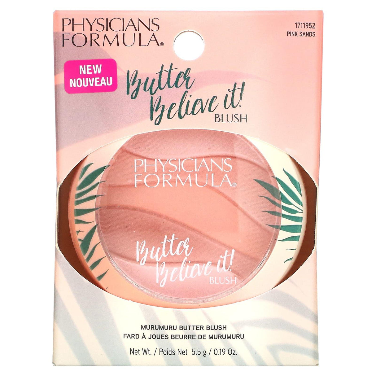 Physicians Formula, Butter Believe It, Blush, Pink Sands, 0.19 oz. (5.5 g) - Supply Center USA