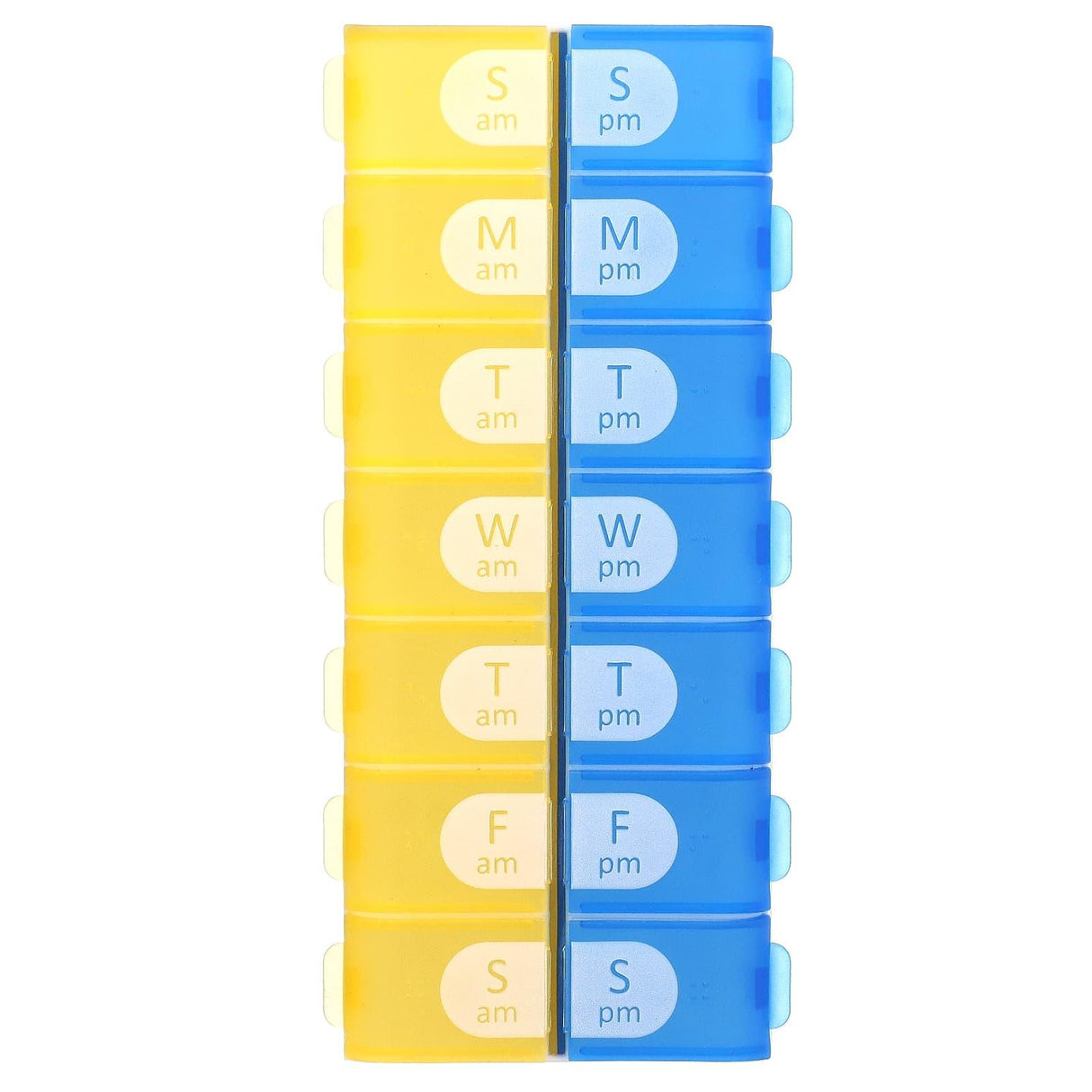 Ezy Dose, Weekly Easy Fill AM/PM Pill Organizer, 1 Count - Supply Center USA