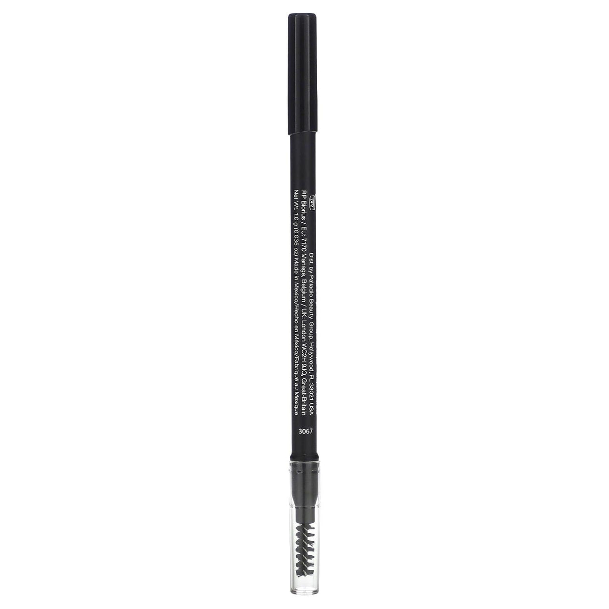 Palladio, Brow Pencil, Black PBL01, 0.035 oz (1 g) - Supply Center USA