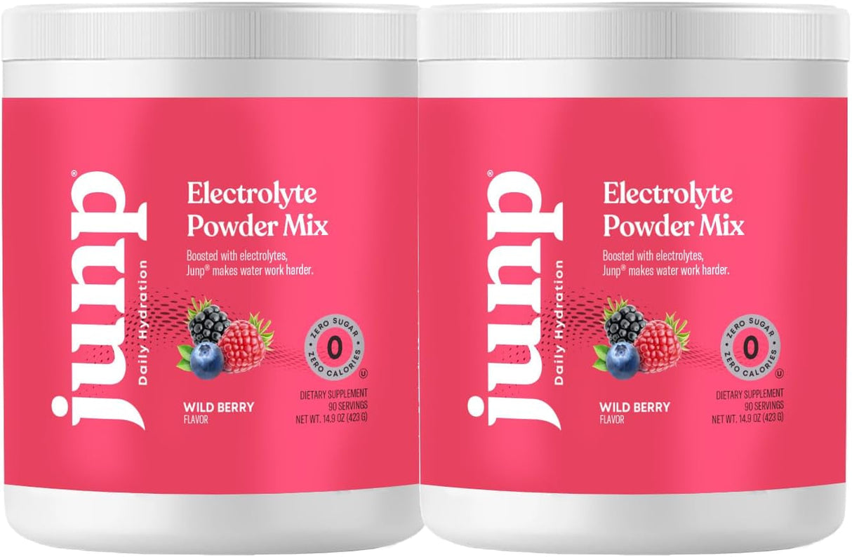 JUNP Electrolytes Powder No Sugar No Carbs, Mouthwatering Green Apple Keto Electrolyte Drink Mix, Potassium & Salt Hydration Powder Electrolytes Zero Calorie Sugar Free Electrolyte Powder, 90 Servings