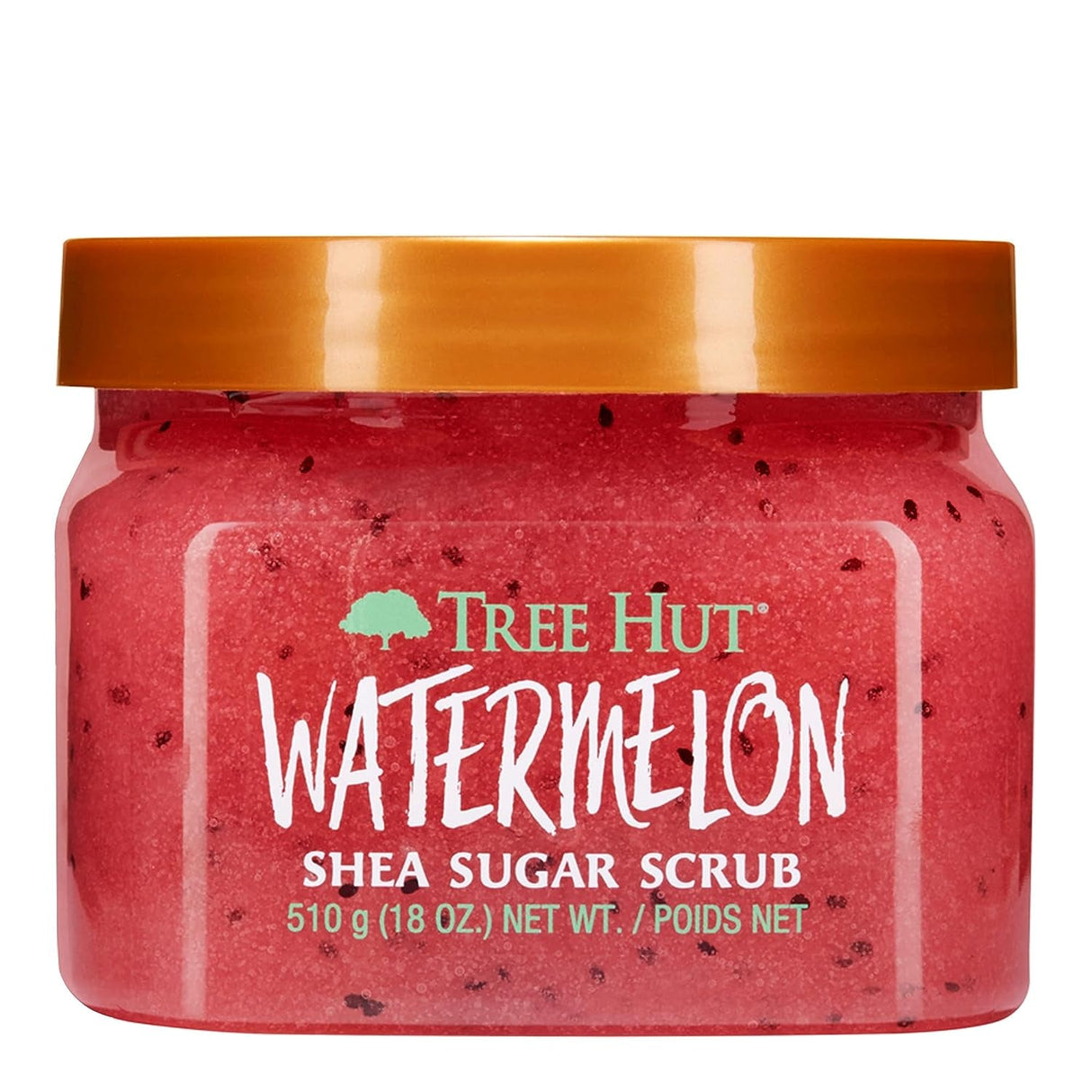 Tree Hut Blue Lagoon Shea Sugar Scrub | Exfoliating Body Scrub Removes Dead, Dry Skin for a Soft & Hydrated Feel | Nourishing Essential Body Care | 18 Fl Oz.