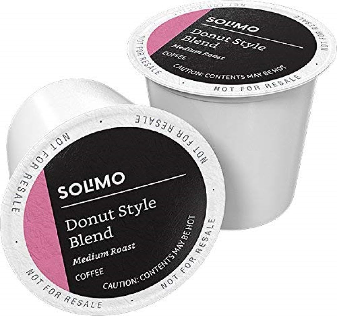 Amazon Brand - Solimo Dark Roast Coffee Pods, Compatible with Keurig 2.0 K-Cup Brewers 100 Count(Pack of 1)
