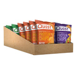 Quest Nutrition Tortilla Style Protein Chips Variety Pack, Chili Lime, Nacho Cheese, Loaded Taco, Low Carb, High Protein, Gluten Free, 1.1 Oz (Pack of 12)