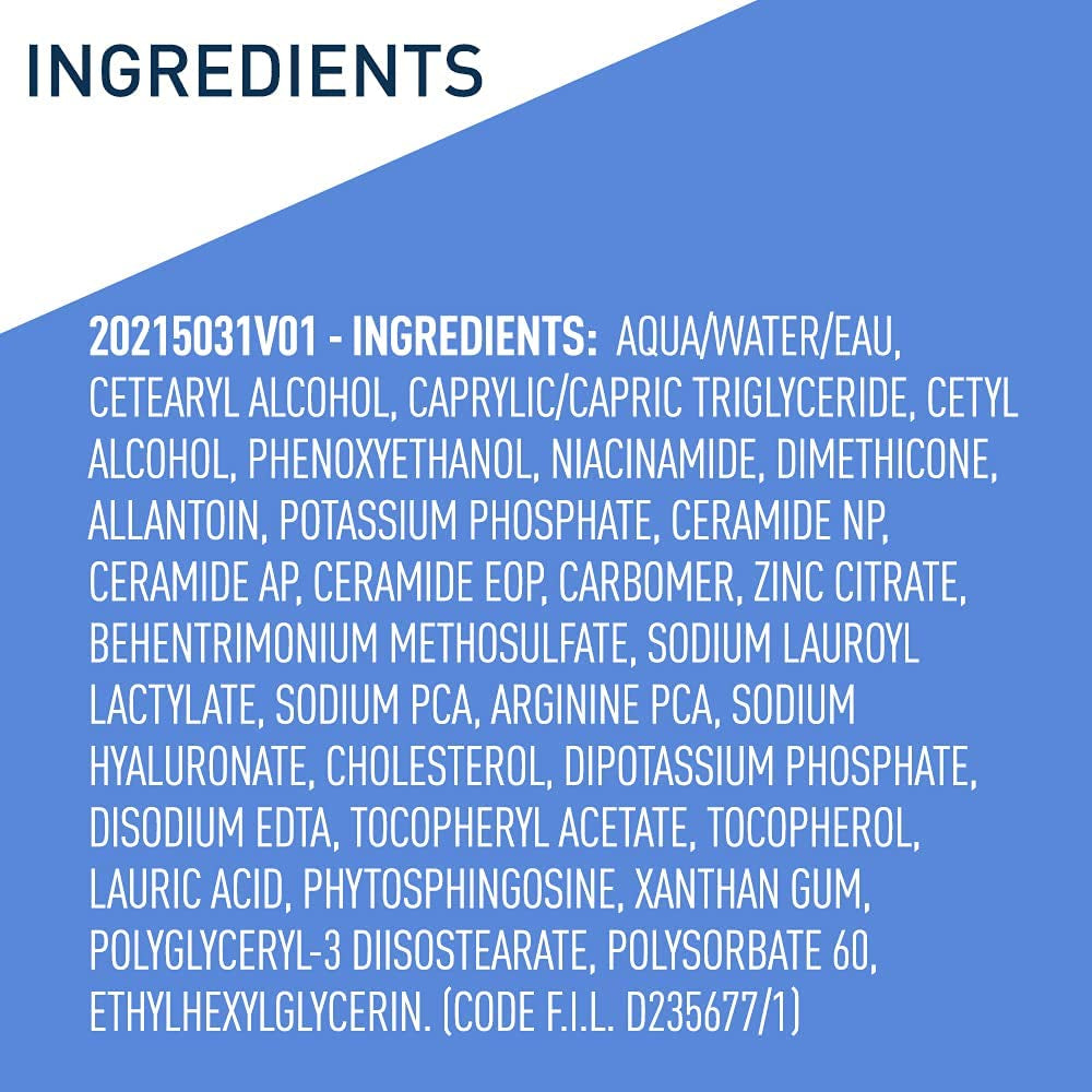 Cerave Baby Lotion | Gentle Baby Skin Care with Ceramides, Niacinamide & Vitamin E | Fragrance, Paraben, Dye & Phthalates Free | Lightweight Baby Moisturizer | 8 Ounce | Packaging May Vary