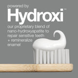 Davids Fluoride Free Nano Hydroxyapatite Toothpaste for Remineralizing Enamel & Sensitive Relief, Whitening, Antiplaque, SLS Free, Natural Peppermint, 5.25Oz, Made in USA