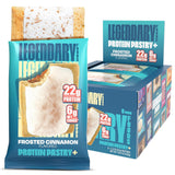 Legendary Foods 22 G High Protein Pastry+ Premium Boosted - Low Carb Meal Replacement Bar - Gluten Free Protien Snacks - Healthy Keto Snack Box - Low Sugar Energy Bar - Bariatric Diabetic Friendly