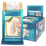 Legendary Foods 22 G High Protein Pastry+ Premium Boosted - Low Carb Meal Replacement Bar - Gluten Free Protien Snacks - Healthy Keto Snack Box - Low Sugar Energy Bar - Bariatric Diabetic Friendly