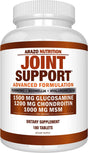 Glucosamine Chondroitin Turmeric Msm Boswellia - Joint Support Supplement for Relief 180 Tablets - Arazo Nutrition - Supply Center USA