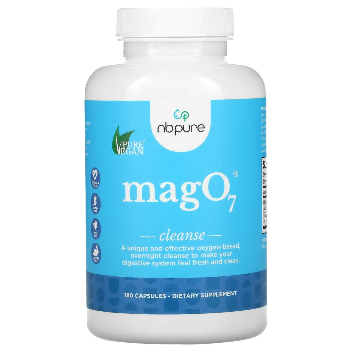 NB Pure, MagO7, Digestive Cleanse & Detox, 90 Capsules - Supply Center USA