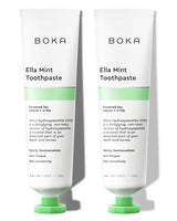 Boka Fluoride Free Toothpaste Nano Hydroxyapatite, Helps Remineralize, Appropriate for Sensitive Teeth, Whitening - for Adult, Kids Oral Care - Ela Mint Flavor, 4 Fl Oz 1Pk US Manufactured