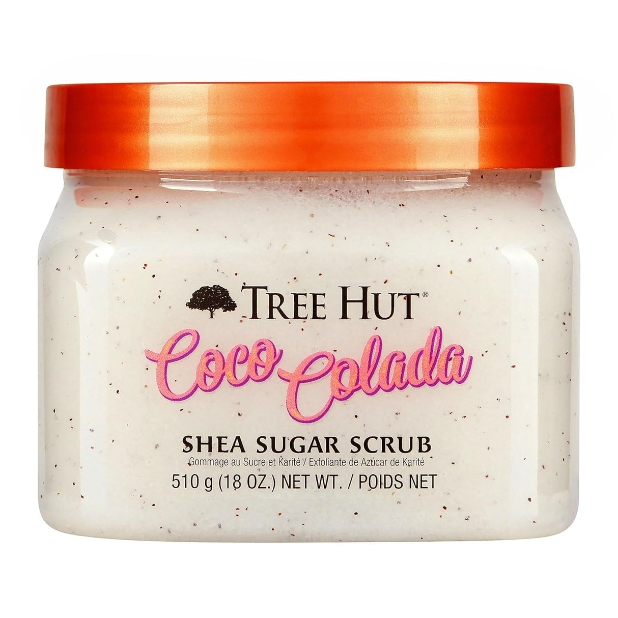 Tree Hut Blue Lagoon Shea Sugar Scrub | Exfoliating Body Scrub Removes Dead, Dry Skin for a Soft & Hydrated Feel | Nourishing Essential Body Care | 18 Fl Oz.