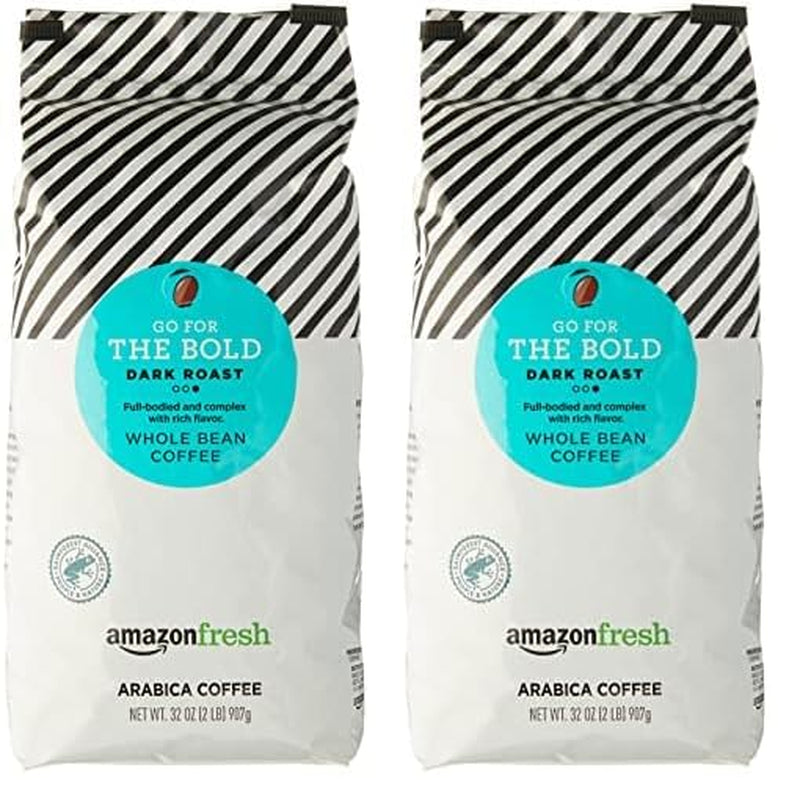 Amazon Fresh, Colombia Whole Bean Coffee Medium Roast, 32 Oz