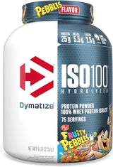 Dymatize ISO100 Hydrolyzed Protein Powder, 100% Whey Isolate, 25G of Protein, 5.5G Bcaas, Gluten Free, Fast Absorbing, Easy Digesting, Gourmet Vanilla, 20 Servings