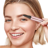 Eyebrow Tattoo Pencil 4 Fork Tip 3D Microblading, 2024 New Waterproof Eyebrow Pencil, Natural Makeup Fine Stroke Magic Eyebrow Pencil with 4 Micro-Fork Tip for Women (Dark Brown) - Supply Center USA