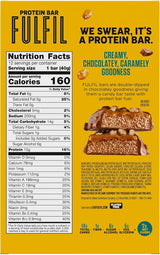 FULFIL Protein Snack Bars, NEW Recipe Chocolate Salted Caramel, 15G Protein, Pantry Staples, 12 Count, Packaging May Vary