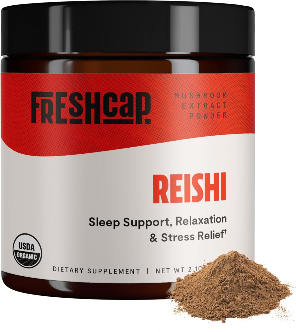 Freshcap Ultimate Mushroom Complex - Ayurveda Lions Mane, Reishi, Cordyceps, Chaga, Turkey Tail, Maitake - Immune Support & Nootropic Supplements for Immunity, Energy, Memory & Focus (120 Capsules)