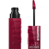 Maybelline Super Stay Vinyl Ink Longwear No-Budge Liquid Lipcolor Makeup, Highly Pigmented Color and Instant Shine, Cheeky, Rose Nude Lipstick, 0.14 Fl Oz, 1 Count - Supply Center USA