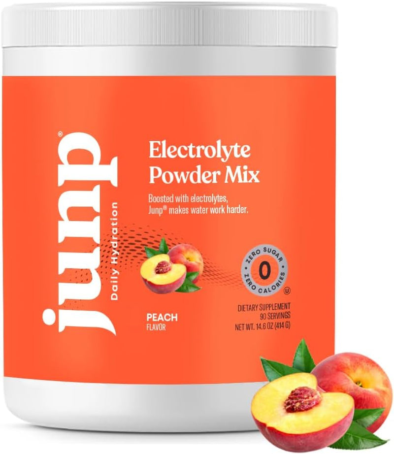 JUNP Electrolytes Powder No Sugar No Carbs, Mouthwatering Green Apple Keto Electrolyte Drink Mix, Potassium & Salt Hydration Powder Electrolytes Zero Calorie Sugar Free Electrolyte Powder, 90 Servings