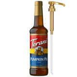 Torani Coffee Syrup, Vanilla Flavored Syrup for Drinks, Pump Included, 25.4 Fl Oz