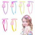 Casoty 6 Pcs Mermaid Headbands, Mermaid Hair Bands, No Slip Headbands for Women Girls, Adjustable Cute Head Bands, Mermaid Hair Accessories for Daily Wear Birthday Party Gifts